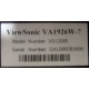 ViewSonic VA1926W-7 (Петрозаводск)