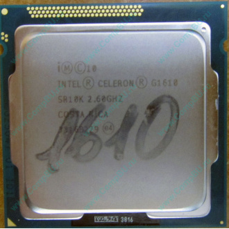 Процессор Intel Celeron G1610 (2x2.6GHz /L3 2048kb) SR10K s.1155 (Петрозаводск)