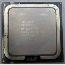 Процессор Intel Celeron D 346 (3.06GHz /256kb /533MHz) SL9BR s.775 (Петрозаводск)